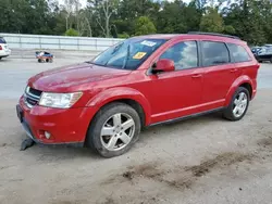 Salvage cars for sale at Greenwell Springs, LA auction: 2012 Dodge Journey SXT