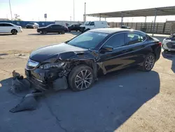 Salvage cars for sale at Anthony, TX auction: 2017 Acura TLX Tech