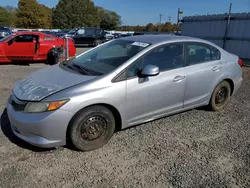 Salvage cars for sale at Mocksville, NC auction: 2012 Honda Civic LX