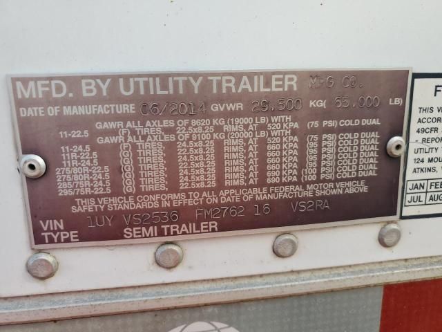 2015 Utility Reefer TRL