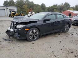 Salvage cars for sale at Mendon, MA auction: 2016 Honda Civic EX