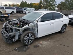 Salvage cars for sale at auction: 2019 Nissan Sentra S