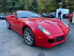 Ferrari 599 gtb Fiorano Vehiculos salvage en venta: 2007 Ferrari 599 GTB Fiorano