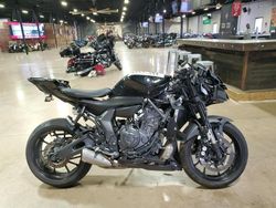 Salvage motorcycles for sale at Dallas, TX auction: 2024 Yamaha YZFR7