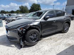 Salvage cars for sale at Apopka, FL auction: 2021 Mazda CX-5 Touring