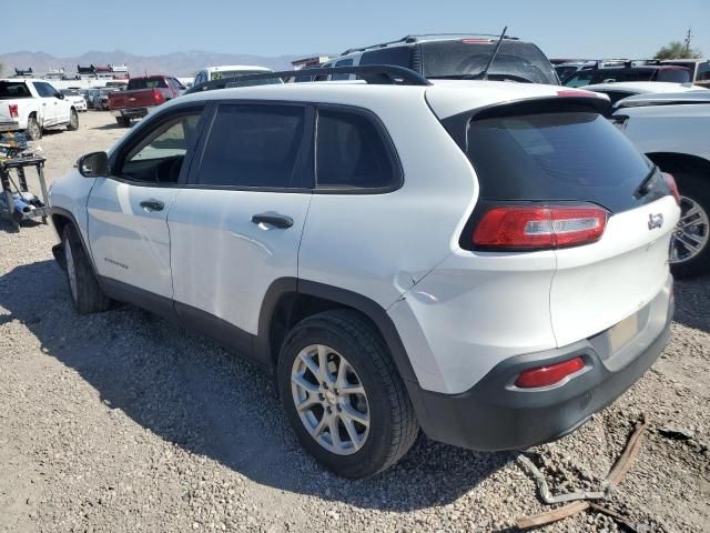 2016 Jeep Cherokee Sport