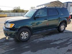 Salvage cars for sale at Lebanon, TN auction: 2001 Toyota Sequoia Limited