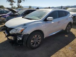 Salvage cars for sale at San Martin, CA auction: 2017 Nissan Murano S