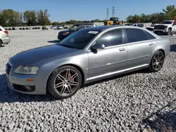 Audi salvage cars for sale: 2007 Audi A8 L Quattro