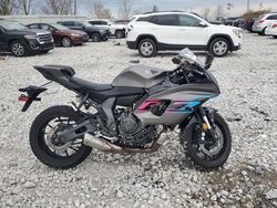 Salvage motorcycles for sale at Wayland, MI auction: 2024 Yamaha YZFR7