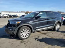 Salvage cars for sale at Pennsburg, PA auction: 2023 Ford Explorer Limited