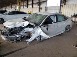 Honda salvage cars for sale: 2022 Honda Civic LX