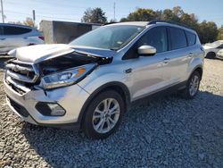 Salvage cars for sale from Copart Mebane, NC: 2017 Ford Escape SE