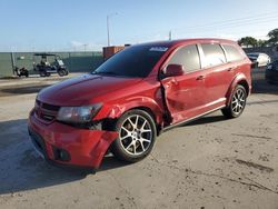 Salvage cars for sale at auction: 2019 Dodge Journey GT