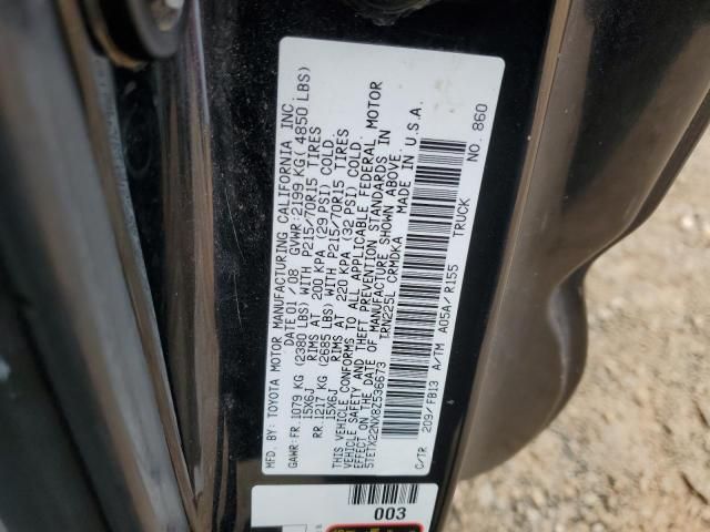 2008 Toyota Tacoma Access Cab