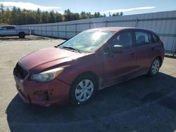 Salvage cars for sale at Windham, ME auction: 2014 Subaru Impreza