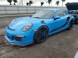 Flood-damaged cars for sale at auction: 2016 Porsche 911 GT3 RS