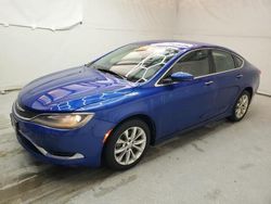 Salvage cars for sale from Copart Houston, TX: 2015 Chrysler 200 C