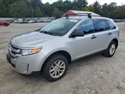 Salvage cars for sale from Copart Mendon, MA: 2013 Ford Edge SE