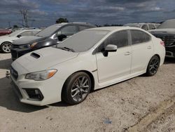 Salvage cars for sale at San Antonio, TX auction: 2019 Subaru WRX Premium