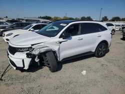 Salvage cars for sale at Sacramento, CA auction: 2021 KIA Sorento S