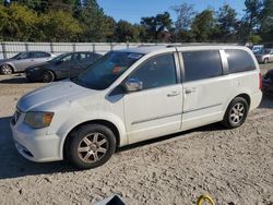 Salvage cars for sale at Hampton, VA auction: 2012 Chrysler Town & Country Touring L