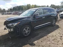 Salvage cars for sale at Chalfont, PA auction: 2017 Infiniti QX60