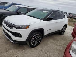 Salvage cars for sale from Copart Arcadia, FL: 2022 Jeep Compass Limited