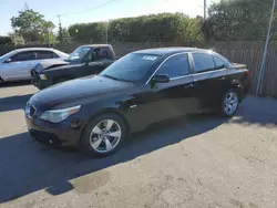 Salvage cars for sale at San Martin, CA auction: 2004 BMW 530 I