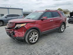 Salvage cars for sale from Copart Tulsa, OK: 2014 Ford Explorer Limited