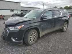 Chevrolet salvage cars for sale: 2021 Chevrolet Traverse LT