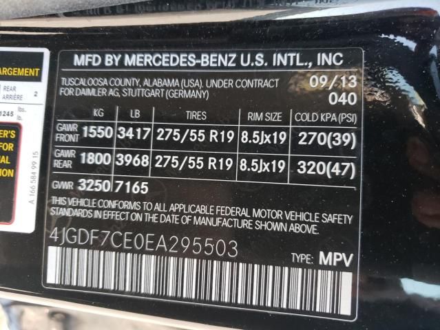 2014 Mercedes-Benz GL 450 4matic