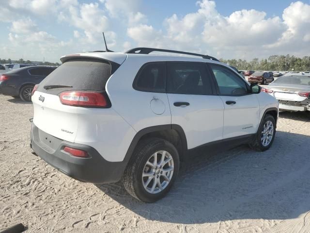 2016 Jeep Cherokee Sport