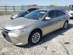 Salvage cars for sale at Cahokia Heights, IL auction: 2015 Toyota Camry LE