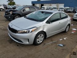 KIA Forte salvage cars for sale: 2018 KIA Forte LX