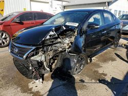 Salvage cars for sale from Copart Pekin, IL: 2015 Nissan Sentra S