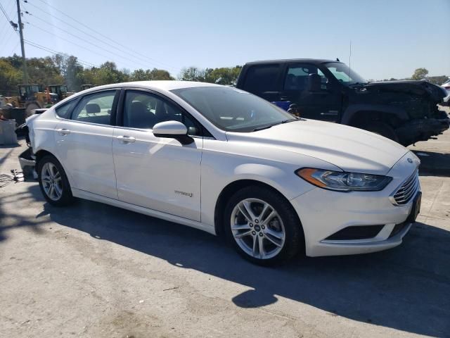 2018 Ford Fusion SE Hybrid