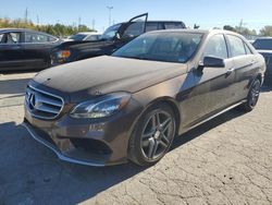 Salvage cars for sale at Bridgeton, MO auction: 2015 Mercedes-Benz E 350 4matic