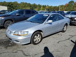 Salvage cars for sale from Copart Exeter, RI: 2001 Honda Accord EX