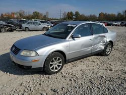 Volkswagen salvage cars for sale: 2004 Volkswagen Passat GLS