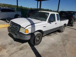 Salvage trucks for sale at Hueytown, AL auction: 2004 Ford Ranger Super Cab