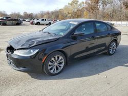 Salvage cars for sale from Copart Cleveland: 2016 Chrysler 200 S