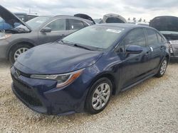 Salvage cars for sale at Arcadia, FL auction: 2021 Toyota Corolla LE