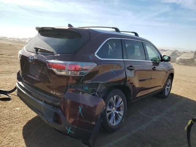 2015 Toyota Highlander XLE