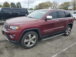 Salvage cars for sale at Moraine, OH auction: 2016 Jeep Grand Cherokee Limited