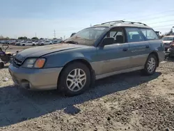 Salvage cars for sale at Eugene, OR auction: 2001 Subaru Legacy Outback