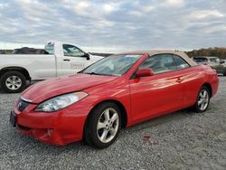 Salvage cars for sale at Spartanburg, SC auction: 2005 Toyota Camry Solara SE