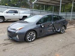 Salvage cars for sale at Austell, GA auction: 2016 Toyota Prius