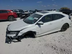 Honda Civic ex salvage cars for sale: 2017 Honda Civic EX