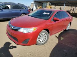 Salvage cars for sale from Copart Brighton, CO: 2012 Toyota Camry Base